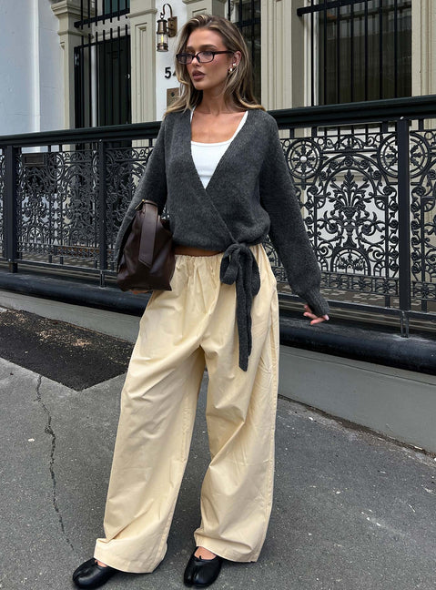 Tidekiss Pants Lemontini Mid Rise Pants Pants 