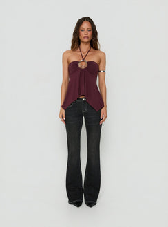 Clynee Ultra Low Rise Bootleg Jeans Vintage Black Low Rise Jeans Jeans 