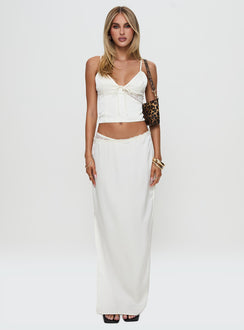 Karteah Satin Set Ivory
