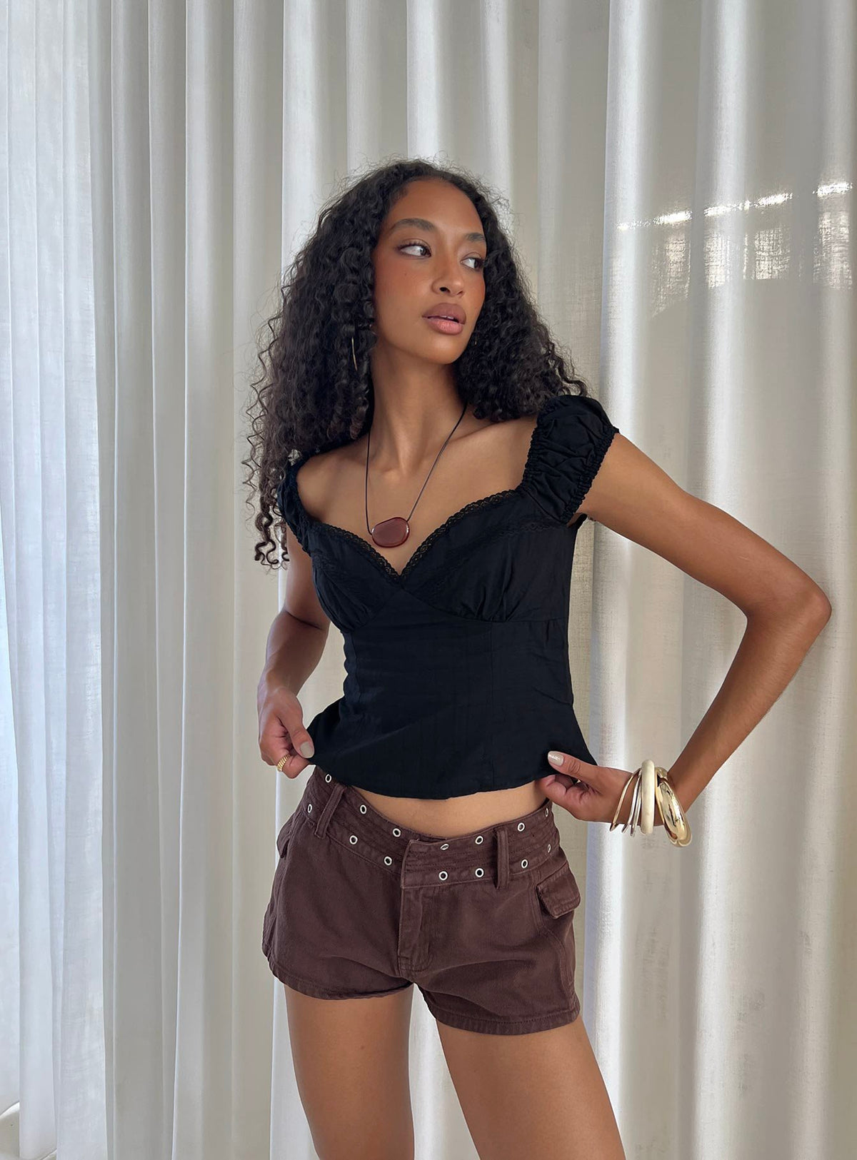 Fyrie Top Black