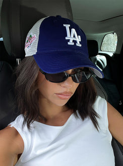 La Dodgers Game Day Trucker 9Twenty Hat Navy