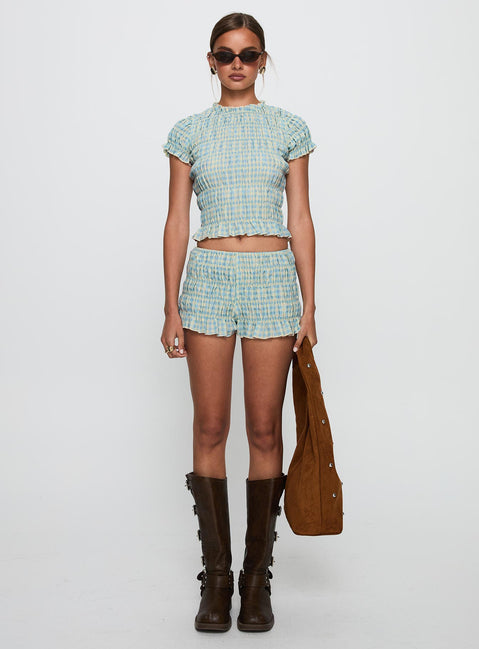 Go Retro Shirred Set Multi