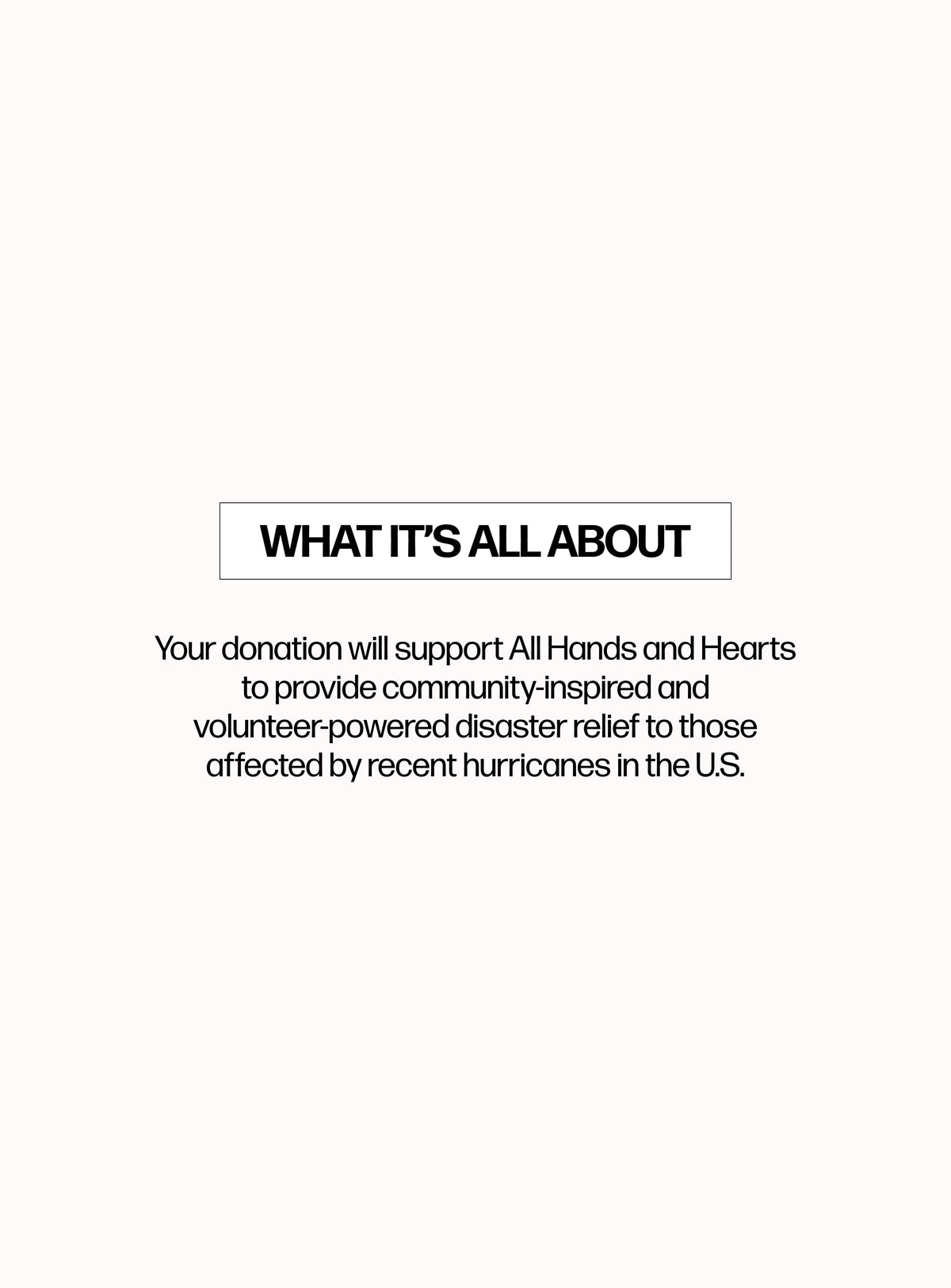 Donate $1 USD to Support Hurricane Relief