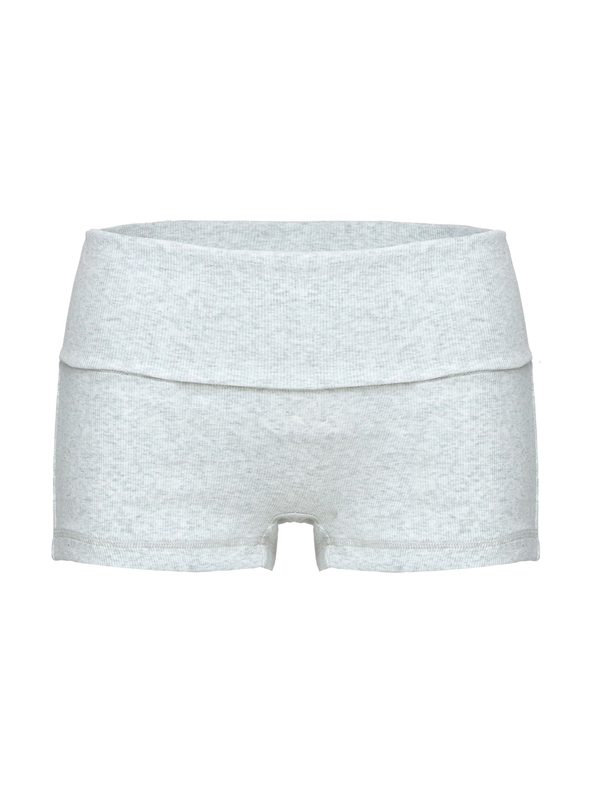 product Princess Polly Baseline Low Rise Rib Shorts Grey Marle Low Rise Shorts 