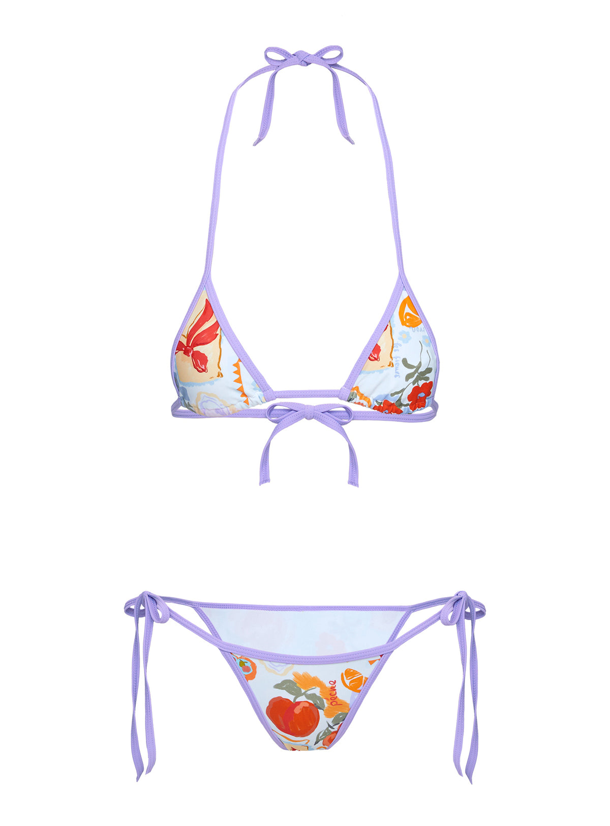 Beasley Tie Side Bikini Bottoms Multi