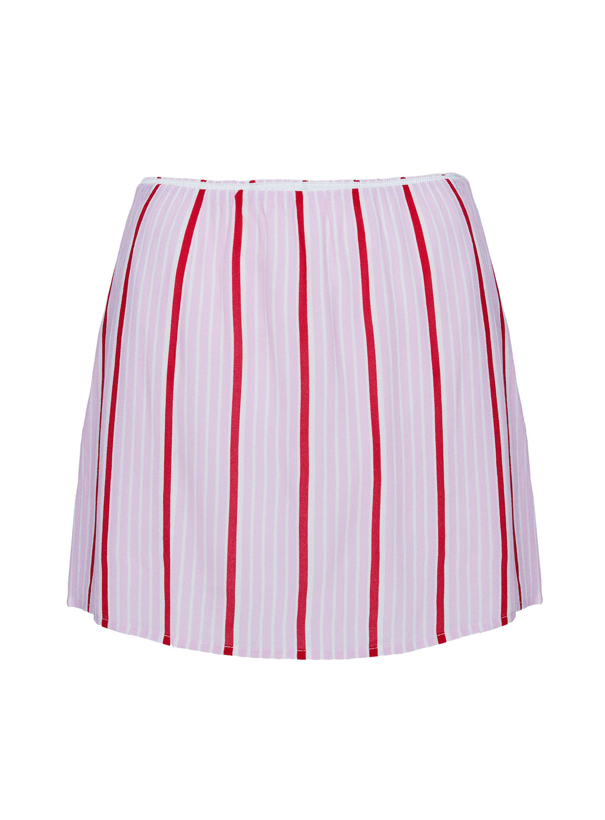 product Princess Polly Caraliia Mini Skirt Pink / Red Stripe Mini Skirts Skirts 