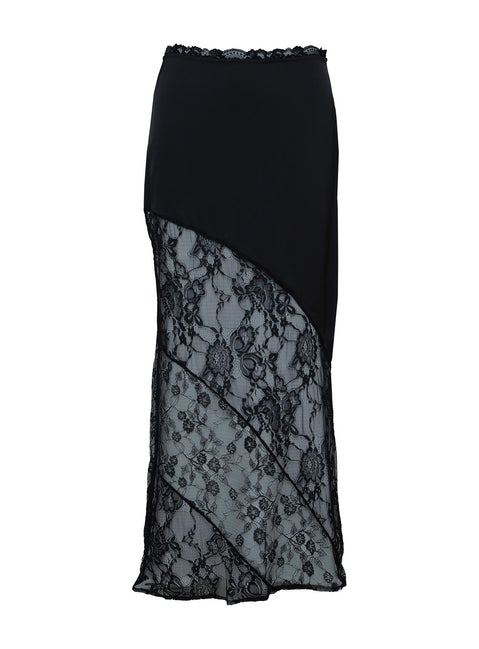 product Princess Polly Castelli Lace Maxi Skirt Black Maxi Skirts Skirts 
