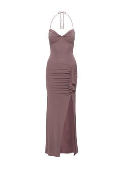 product Princess Polly Destinations Maxi Dress Mauve Curve Sweetheart Neckline 
