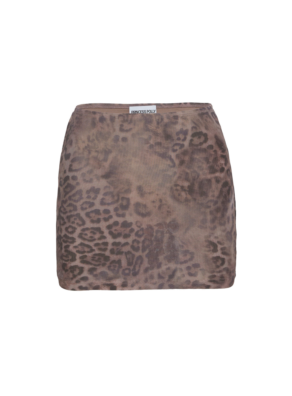 product Princess Polly Eustacia Mini Skirt Leopard Mini Skirts Skirts 