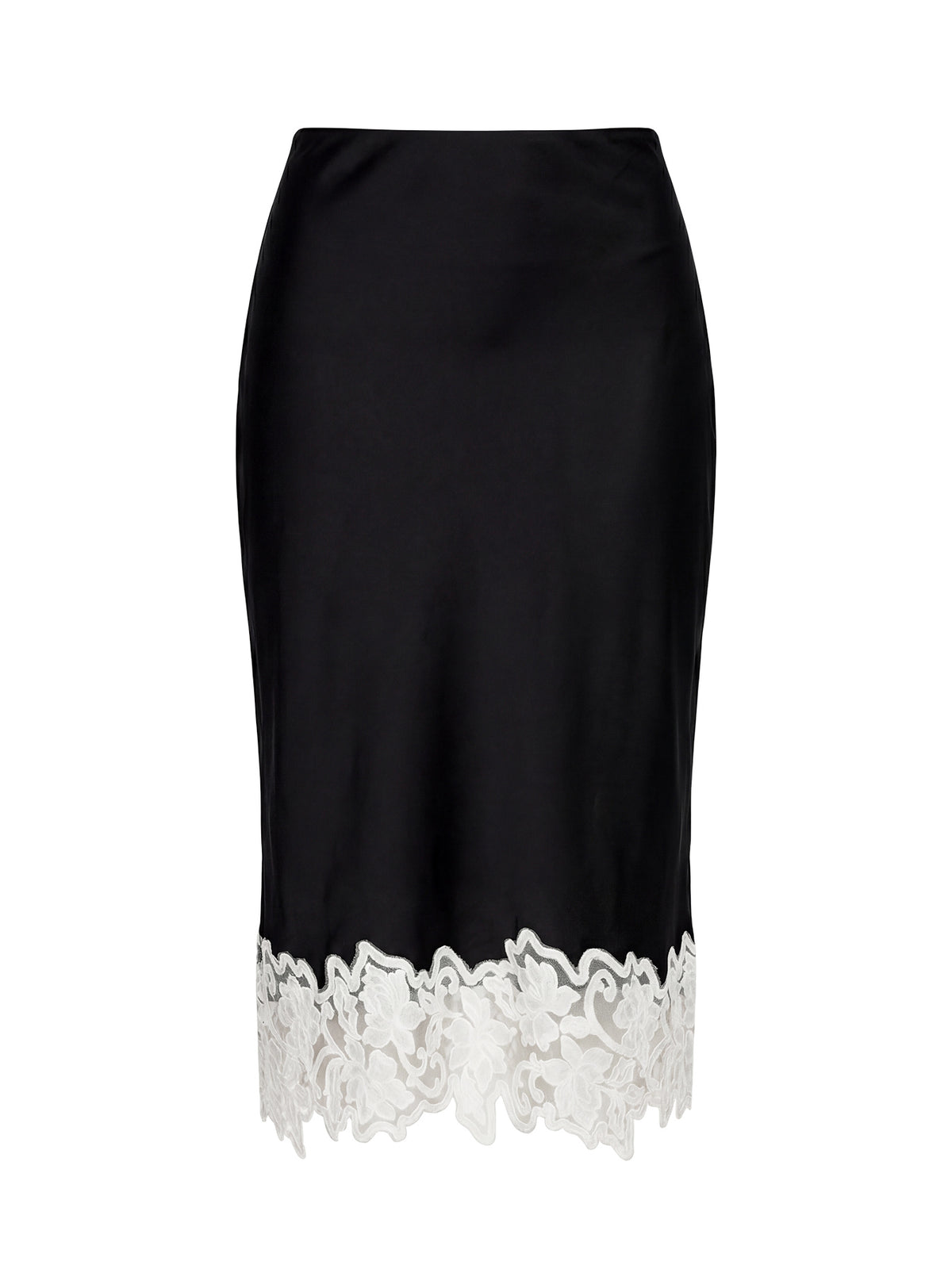 Anchored Midi Skirt Noir