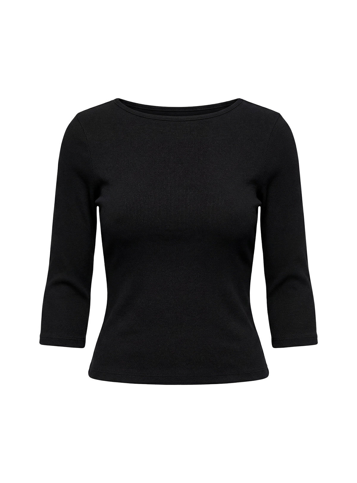 Elaia 3/4 Sleeve Top Black