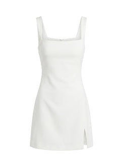 Bombshell Mini Dress White