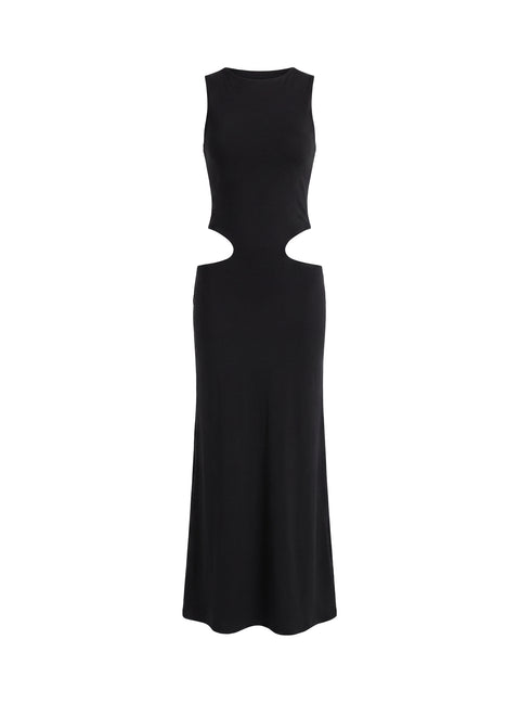 Camilah Cut Out Maxi Dress Black