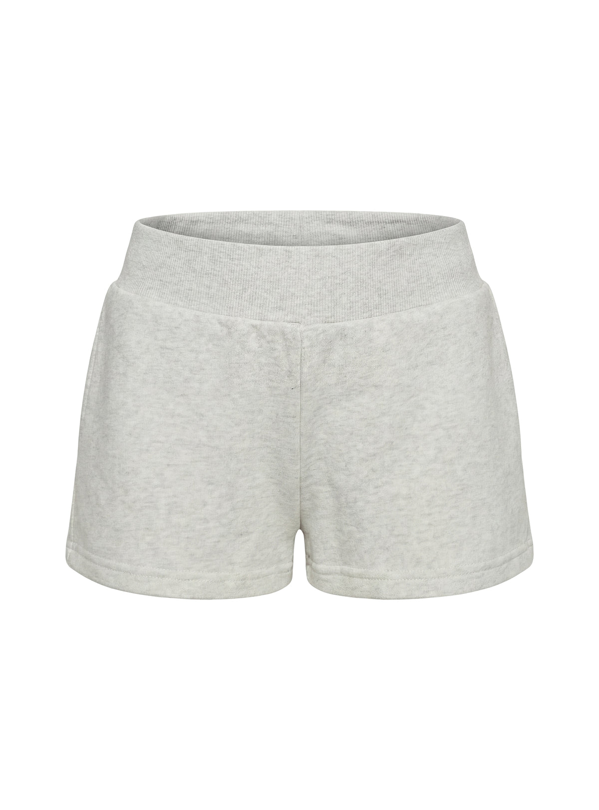 Daybreak Rib Waist Shorts Snow Marle