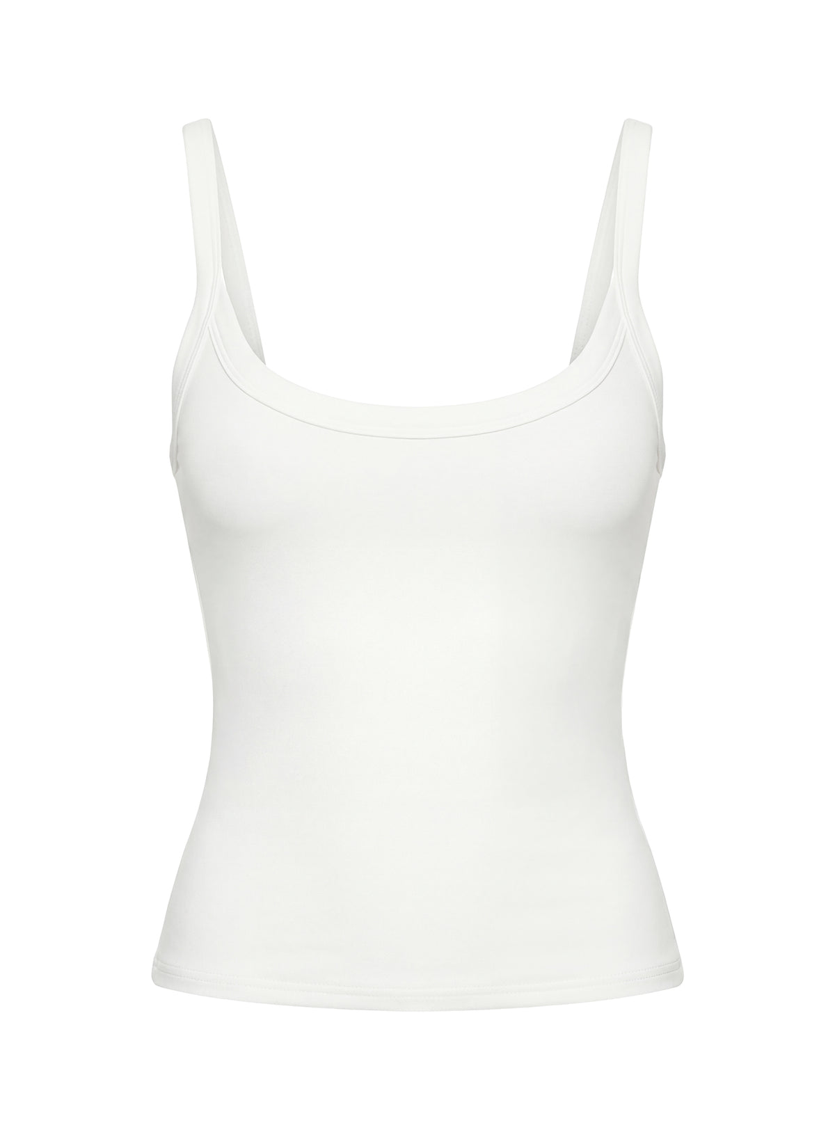 Kasper Cinched Tank Top White