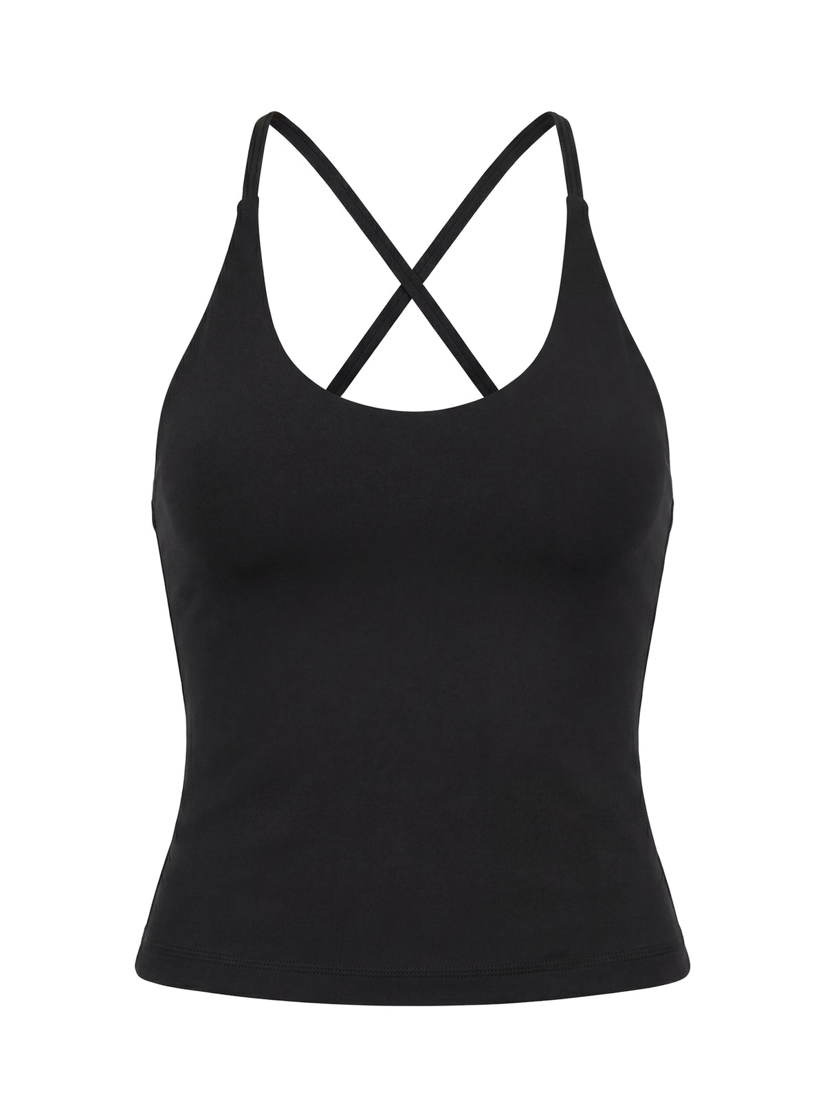 Pace Active Cross Back Tank Top Black