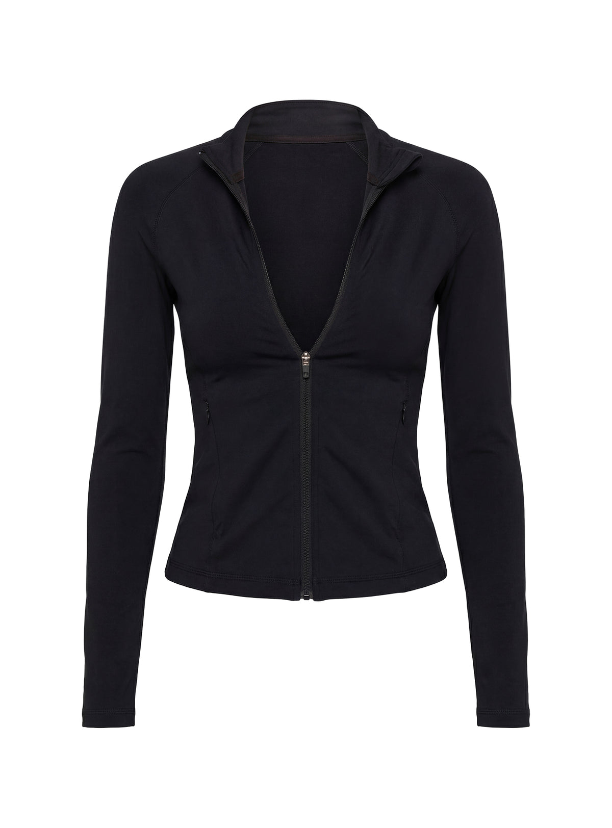 Pivot Active Zip Through Jacket Black