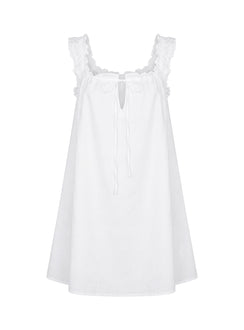 Swing Mini Dress White