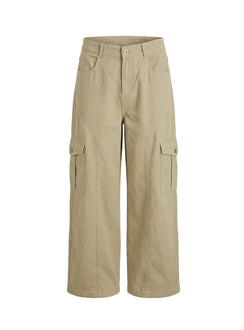 Sylene Pocket Detail Cargo Pants Khaki