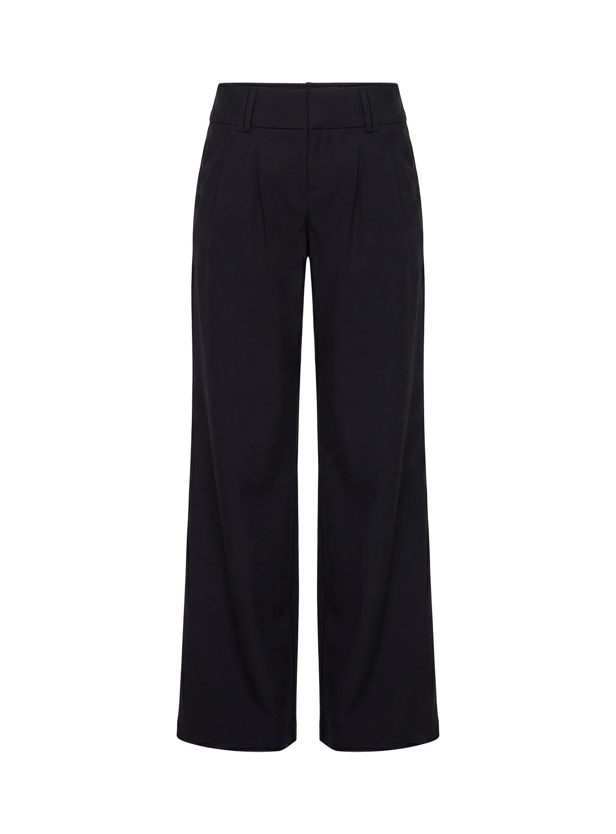 Two Lovers Low Rise Pants Black Tall