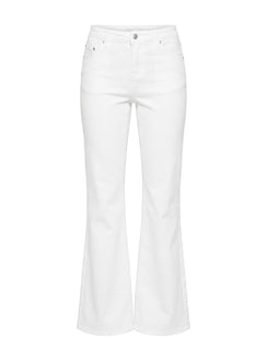 Magic Mirror Mid Rise Bootleg Jeans Ecru Mid Rise Jeans Jeans 