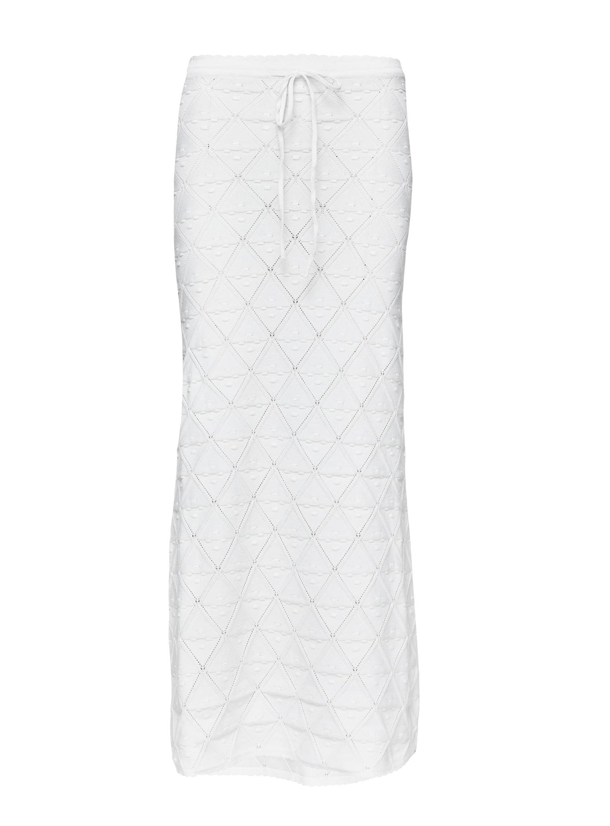 product Princess Polly Giulia Knit Maxi Skirt White Maxi Skirts Skirts 