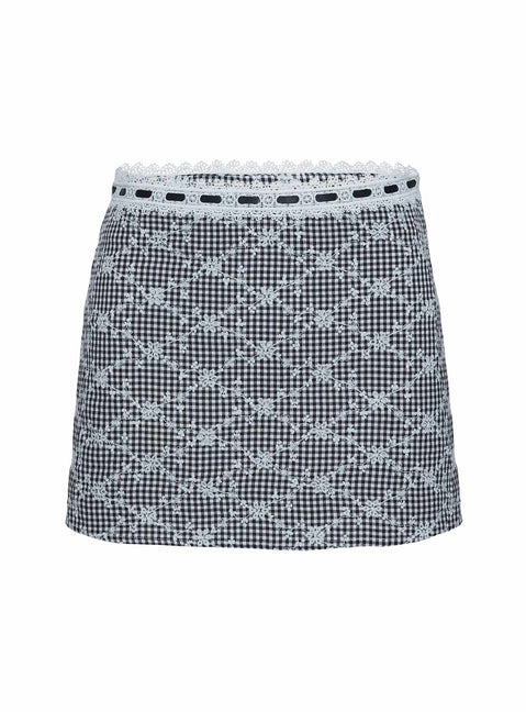 Gnocchi Mini Skirt Black Mini Skirts Skirts 