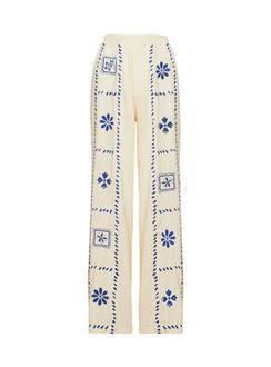 product Princess Polly Grazia Pants Cream / Blue Pants 