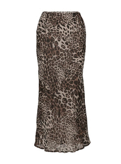 Manda Maxi Skirt Leopard Maxi Skirts Skirts 