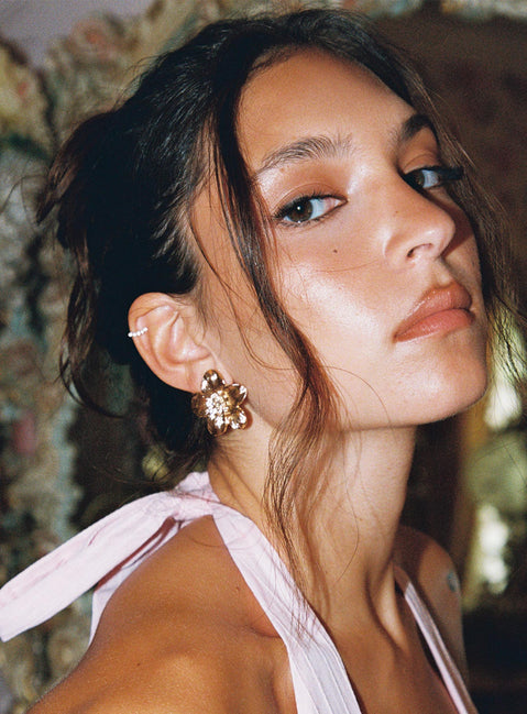 Posie Earrings Gold