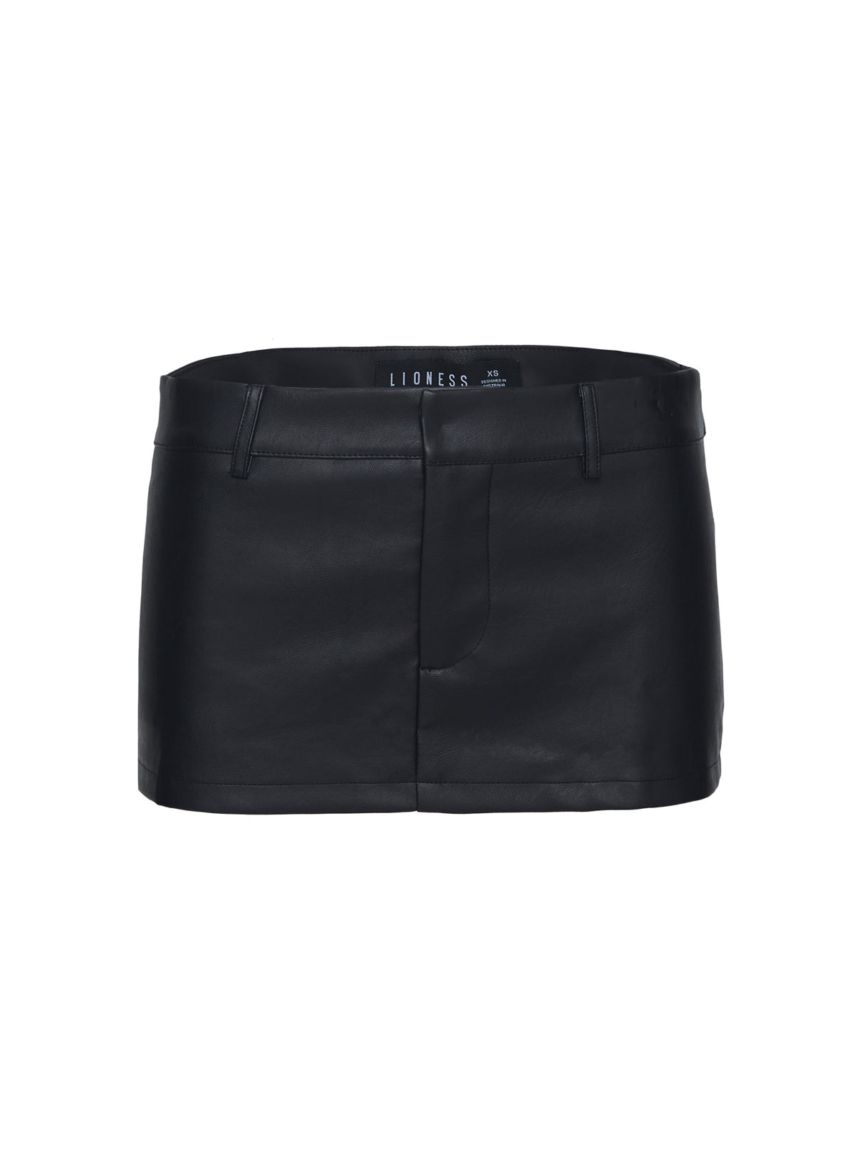 product Princess Polly Rhode Mini Skort Onyx Low Rise Shorts 