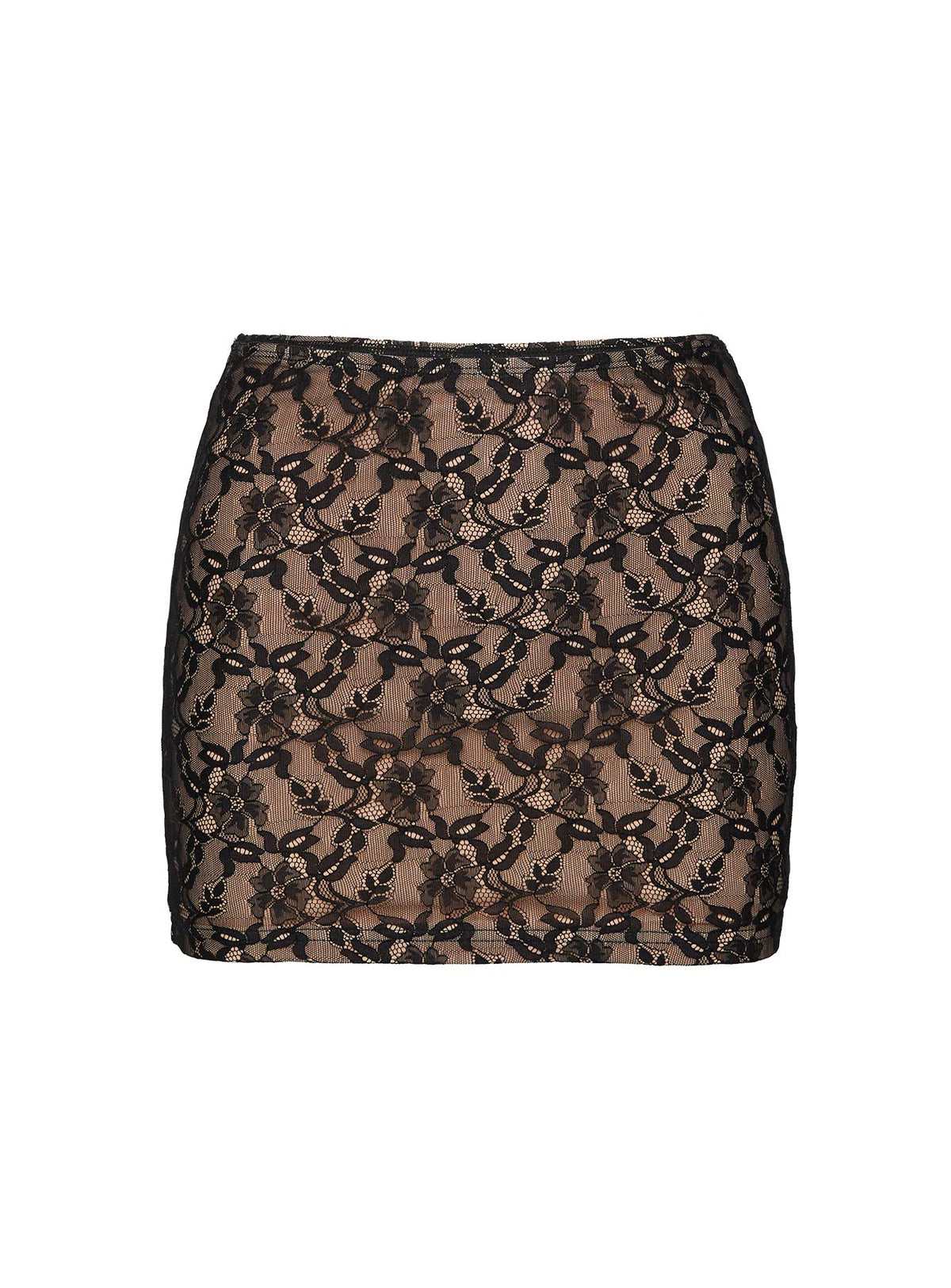 Romani Lace Mini Skirt Black Mini Skirts Skirts 