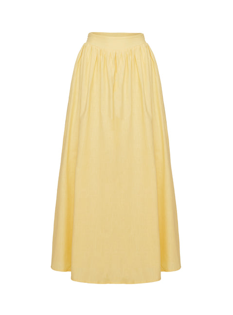 product Princess Polly Valerio Maxi Skirt Yellow Maxi Skirts Skirts 