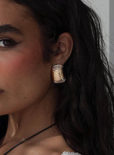 Georgette Earrings Gold
