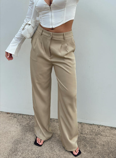 product Princess Polly  Archer Pants Taupe