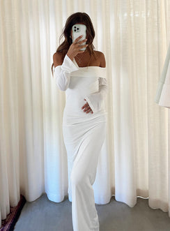 product Princess Polly Boat Neck  Maida Maxi Dress White