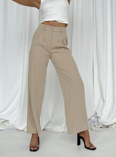 product Princess Polly  Archer Pants Taupe