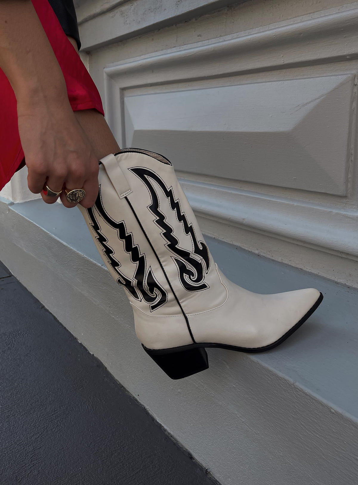 Billini Norva Boots Bone / Black