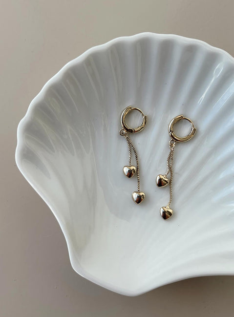 Voce Earrings Gold
