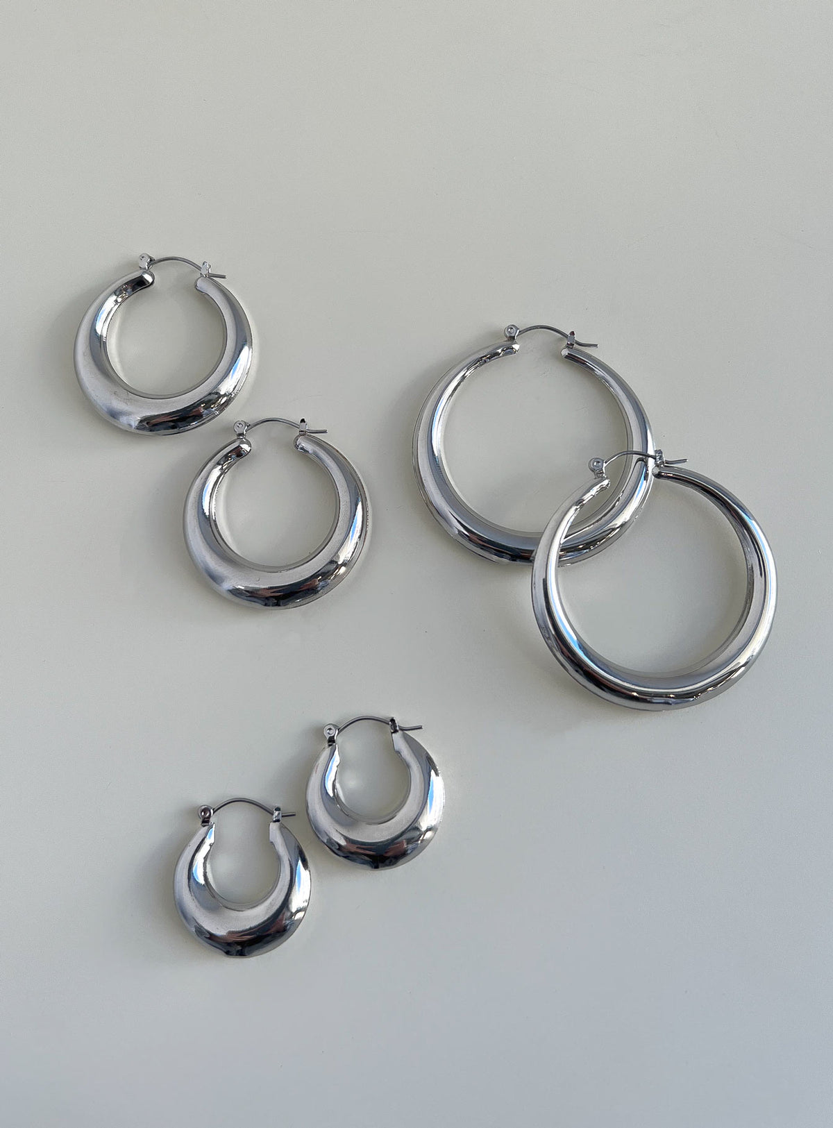 True Paradise Earring Set Silver