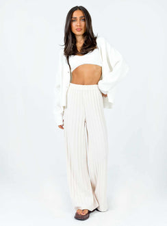 Theo Cardigan White Jumpers 