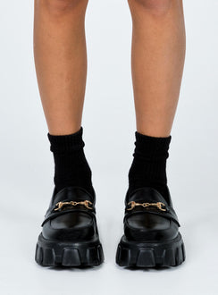Penny Lane Loafer Black