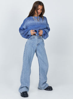 product Adina Sweater Blue Princess Polly  