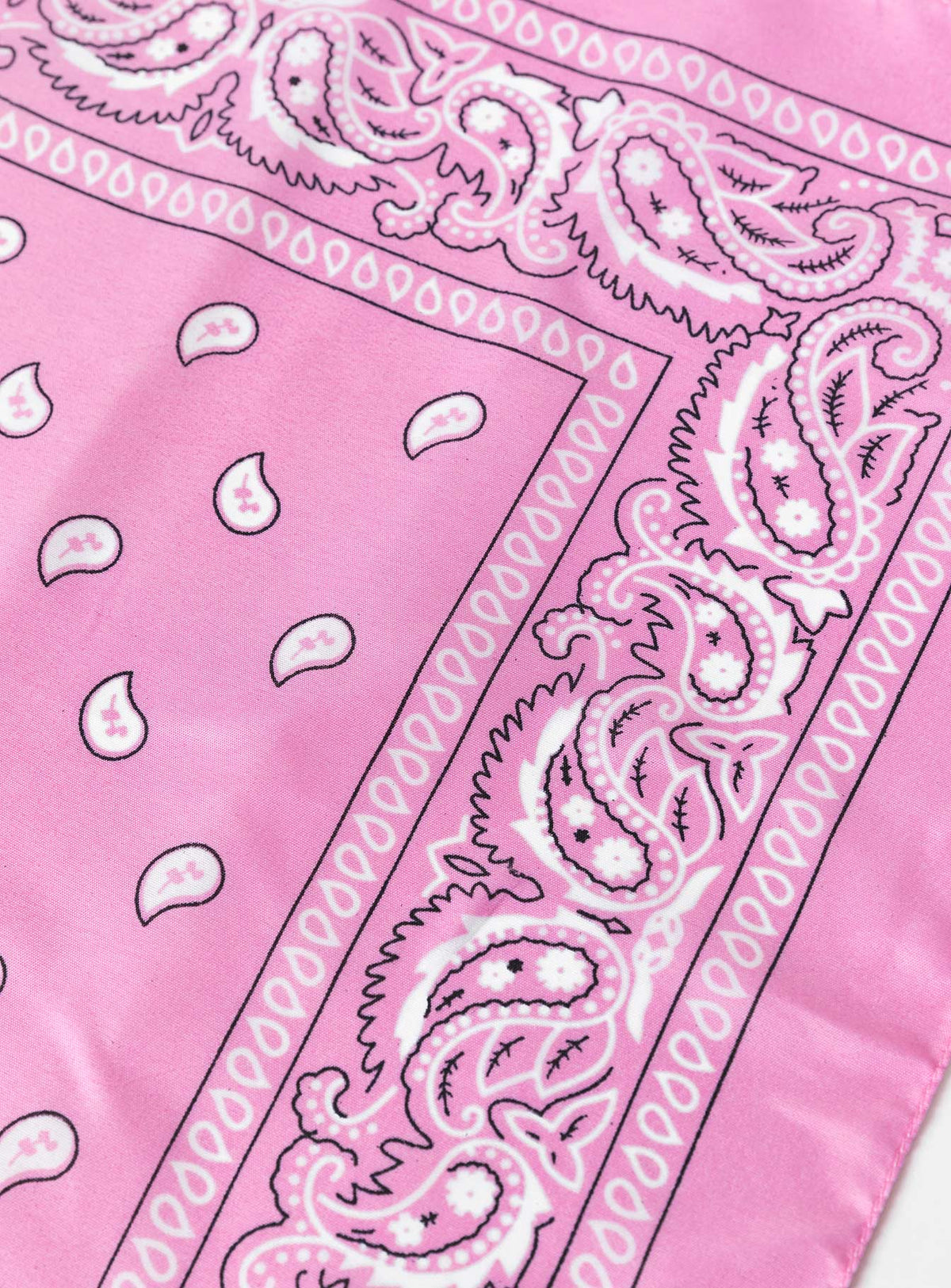 Pink bandana Paisley print