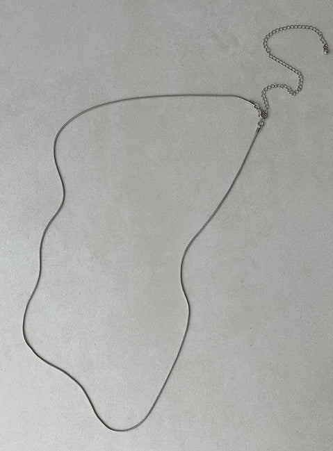 Cady Chain Belt Silver