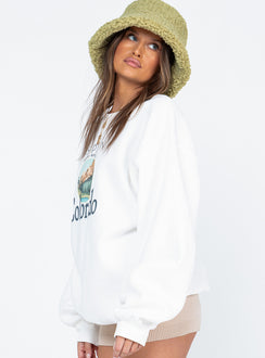 product Colorado Oversized Crewneck Sweatshirt White Princess Polly  Long 