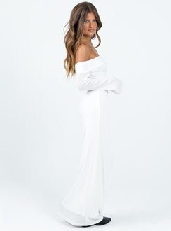 product Princess Polly Boat Neck  Maida Maxi Dress White