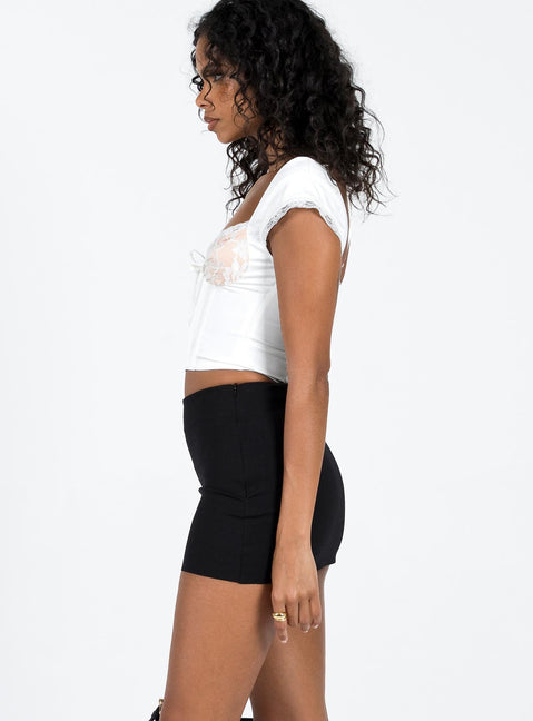 product Karley Low Waist Mini Skirt Black Princess Polly  Mini Skirts 