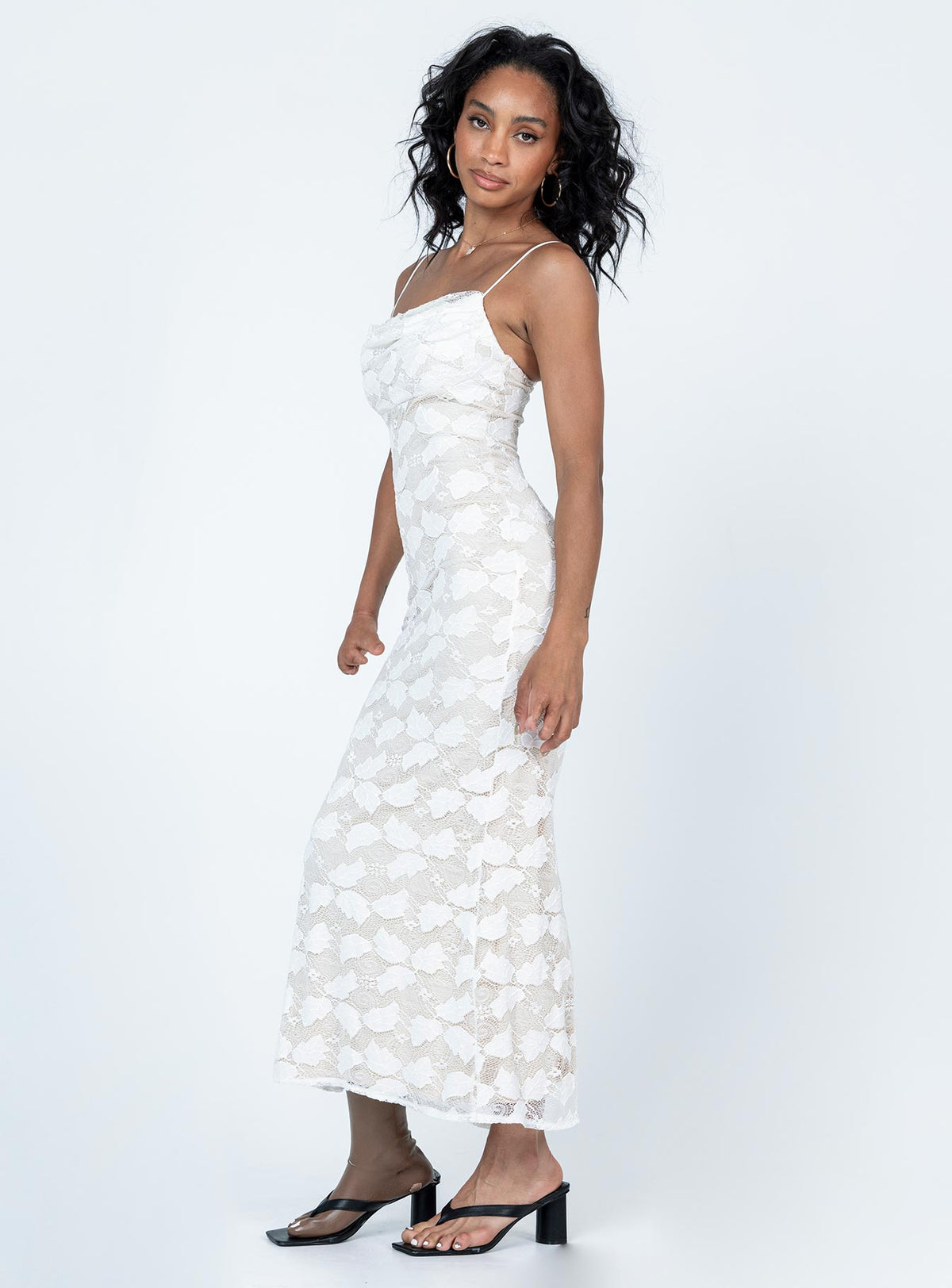 product Princess Polly Sweetheart Neckline  Azra Maxi Dress White