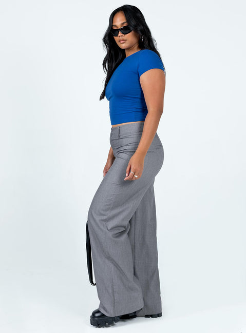 product Princess Polly High Waisted Pants  Alaina Pants Grey